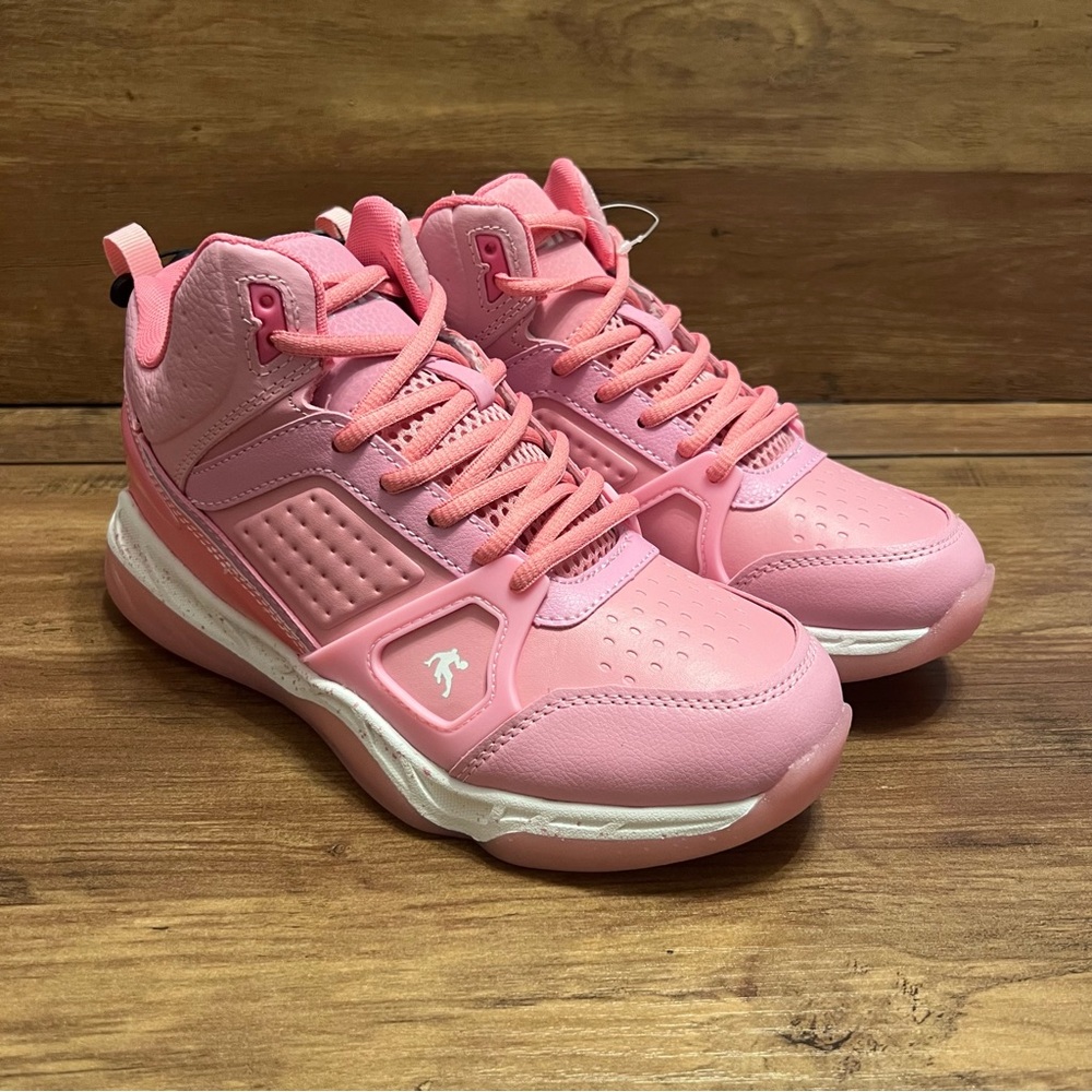 And1 Pink High-Top Basketball Sneakers